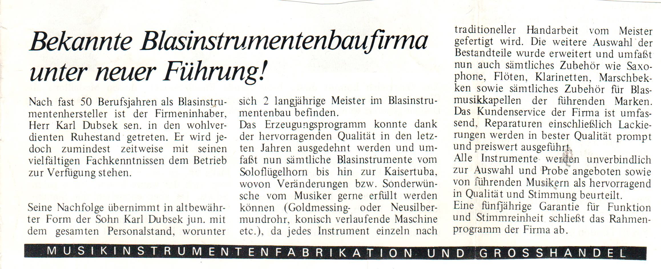 Zeitungsartikel